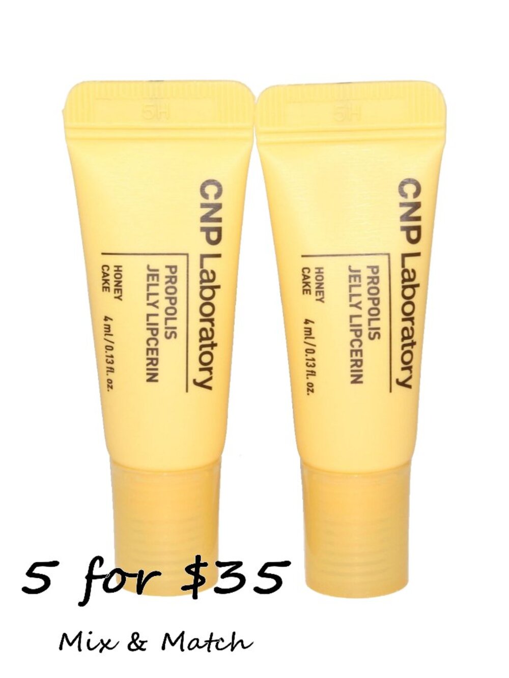 CNP Laboratory 2-pk Mini Original Clear Propolis Lipcerin Lip Balm Set